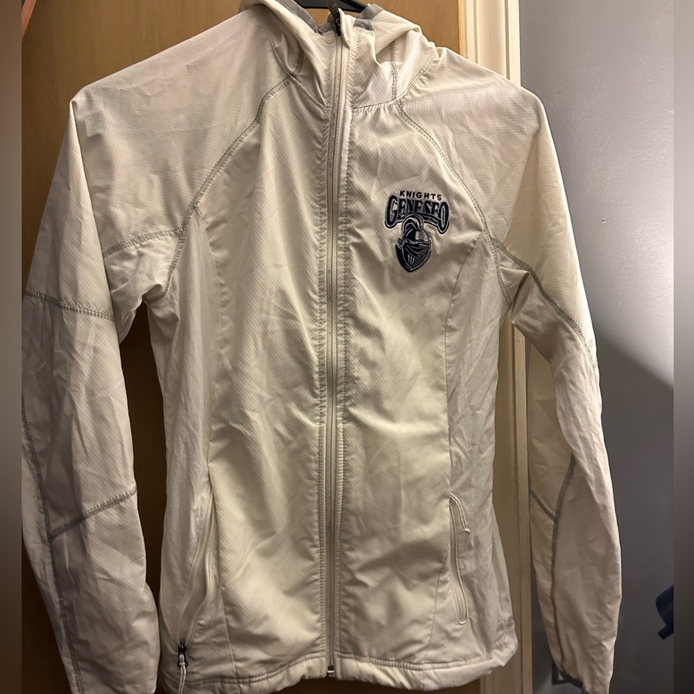 Geneseo white Columbia jacket